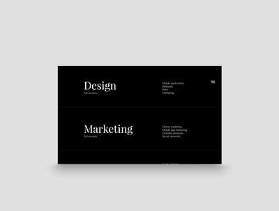 Web design services black blackdesign clean design services web webdesign website