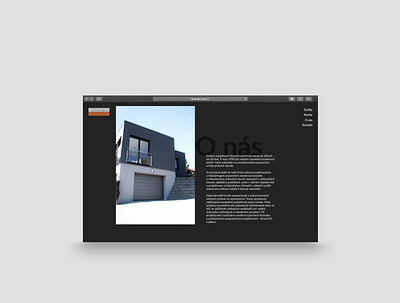 Architect Website clean design design minimalist rakowski studio web webdesign website