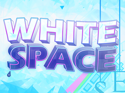White Space graphic design white space