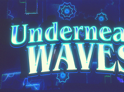Underneath Waves graphic design underneath waves