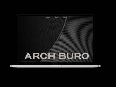 ARCH BURO branding ui webdesign website
