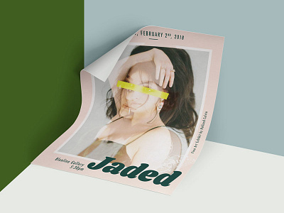 Jaded Exhibit Poster