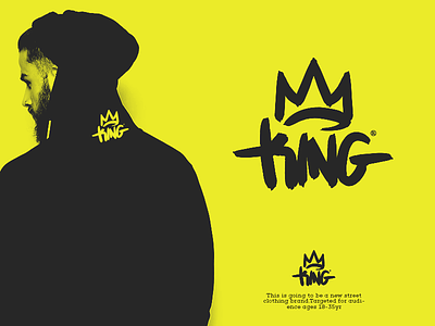 All Day Wear Logo Design, King Version clothing co crown graphic design king logo street wear wear