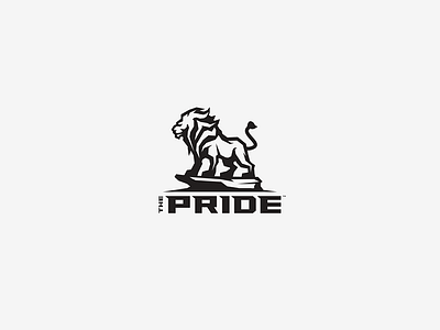 The Pride Community community graphic design lion logo design