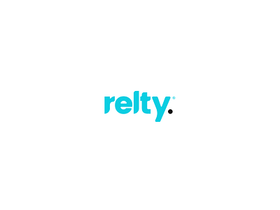 Relty clean logo logo design logo design concept real estate simple wordmark