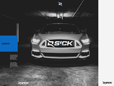 Sick Racing automotive games graphic design iconic logo logo design simple sport