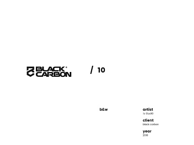 BlackCarbon bc black carbon clean creative graphic design iconic logo logo design simple