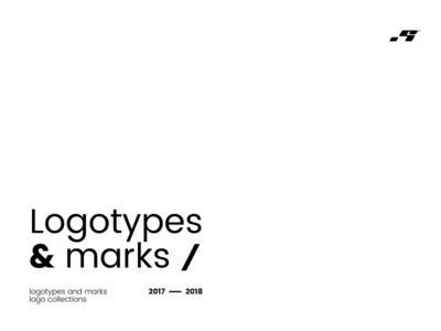 Logotypes and marks, logo collections on Behance