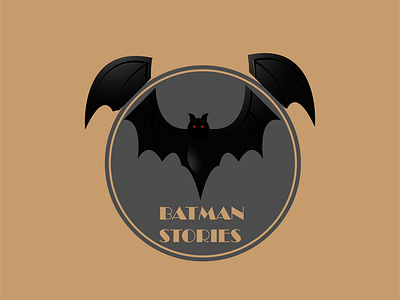 Batman Stories | Minimal Logo | Logo Design