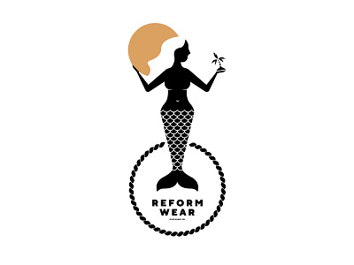 Mermaid branding concervation design illustration mermaid nature ocean sustainability