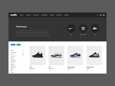 Scotts / Listing Page ecommerce interface shopping ui ux web