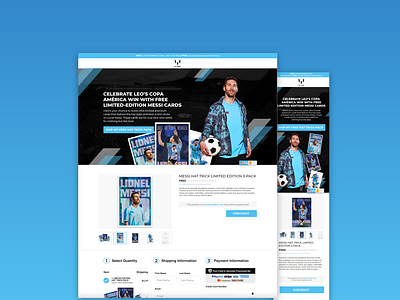 The Messi Store Copa America Campaign