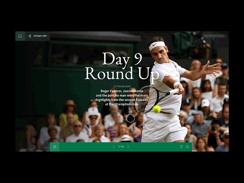 Wimbledon News Redesign