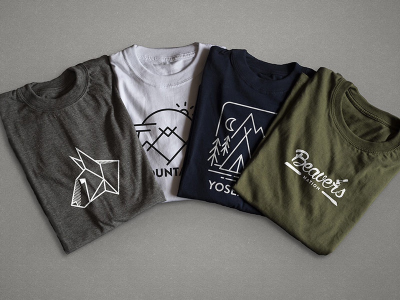 Random shirts by Alvinn on Dribbble