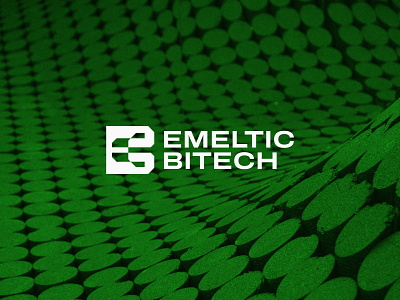 EMELTIC BITECH branding company design graphic design green icon letter b logo logo b logo brands logos tech