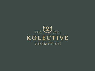 KOLECTIVE beauty branding business concept cosmetics design element floral flower graphic graphic design icon logo logo brands logos logotype luxury nature organic style