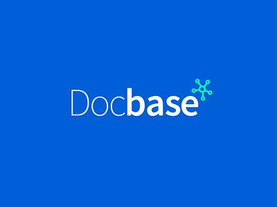 Docbase blue branding docs logo