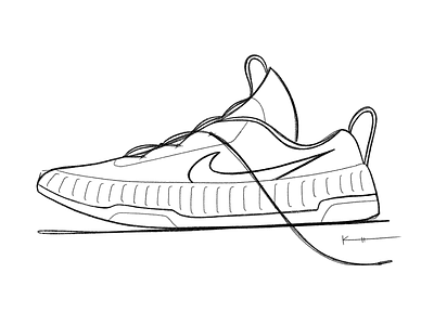 ✏️ Morning Warmup design exercise illustration shoe sketch sketching warmup