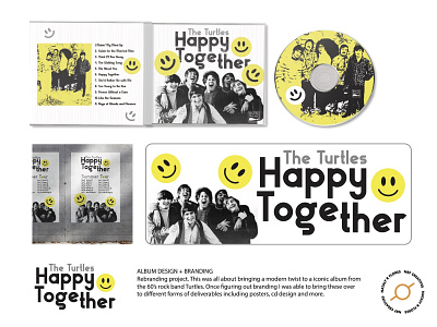 Happy Together Rebrand Project branding cover design design graphic design photo editing poster design