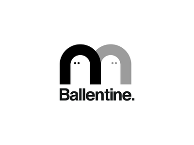 Ballentine Media Logo agency artdirection branding creative agency creative design logodesign logotype vancouver