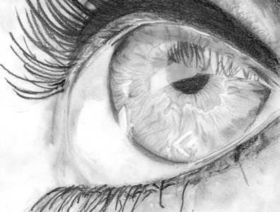 Eye illustration sketch