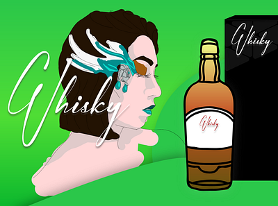 Whisky branding design graphic design illustration logo vector