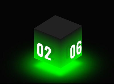 Animated Cube Box html css htmlcss design