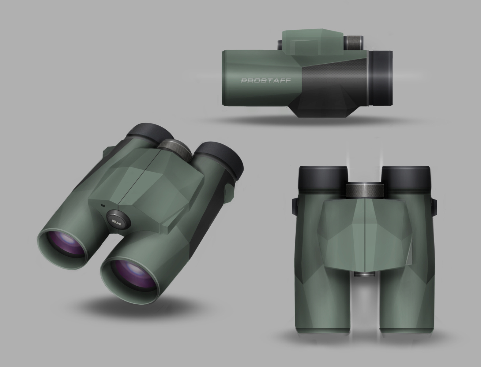 Digital Binocular Design by Jian Lu on Dribbble