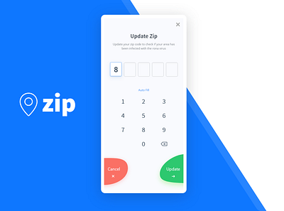 Zip Update Exploration input fields keypad m mobile app design mobile design mobile ui product design ui ux uidesign ux web design zip