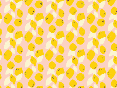 Lemons lemons pattern surface pattern