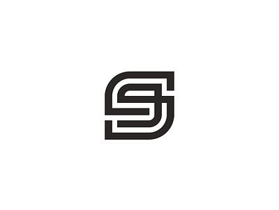 s9 9 9s geometric logo monogram s s9 simple symbol vector