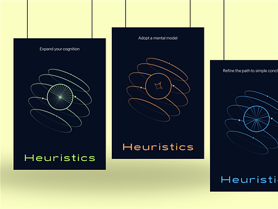 Heuristics Visual Identity africa branding cognition illustration logo mental model thought process