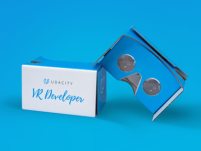 Udacity Cardboard cardboard google packaging virtual reality vr