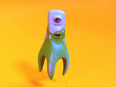 Qbico, Concept Creature. 3d 3d art blender cartoon character color creature design illustration toy