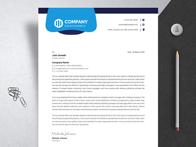 letterhead psd letterhead