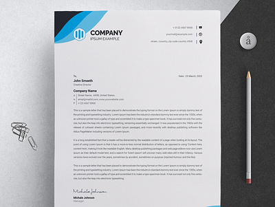 Letterhead psd letterhead