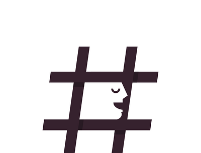 Hashtags design graphic design ill illustration vector