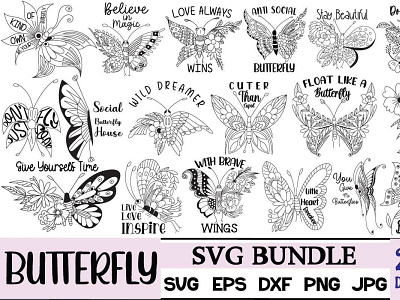 Butterfly SVG Bundle