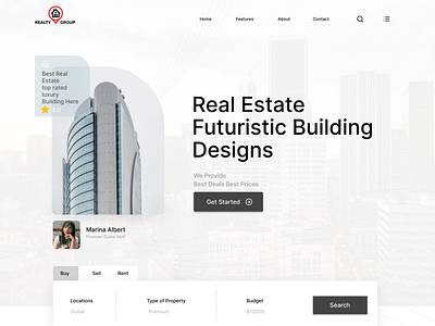 Realty Group Real Estate Futuristic Building Design