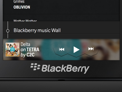 Blackberry Music Player