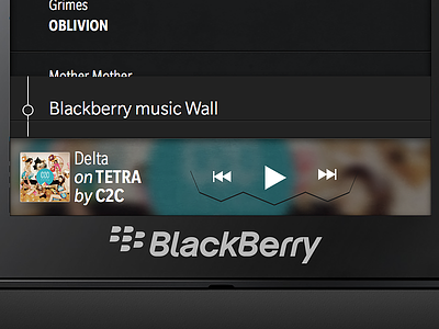 Blackberry Music Player
