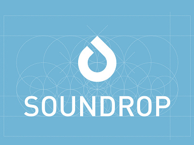 Soundrop Logotype blueprint identity logo logotype music soundrop