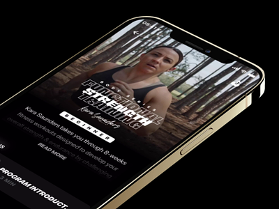 Series Details - Ultrahuman app black branding catalog content crossfit design fitness sport ultrahuman video workout workout app