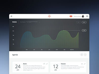 Bank Dashboard analytics bank chart dashboard perfect pixel ui ux