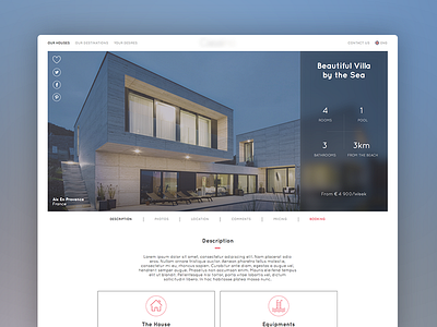 Houses For Rent flat house rent ui ux web website