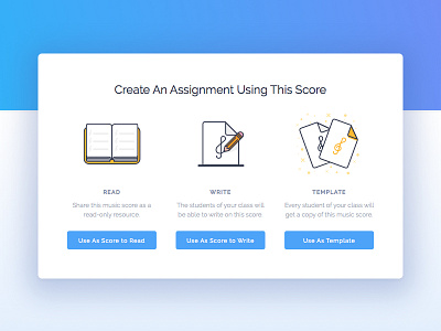 Assignment Card card design flat icon materials music