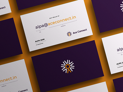 Ace Connect | Connections Redefined | Brand Identity brand brand design brand identity brand identity development branding business card business card design creative logo design design graphic design logo logo design logo design identity logo identity logos minimal minimal brand design minimal design minimal logo design minimalism