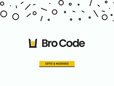 Bro Code | Coffee & Milkshakes | Brand Identity