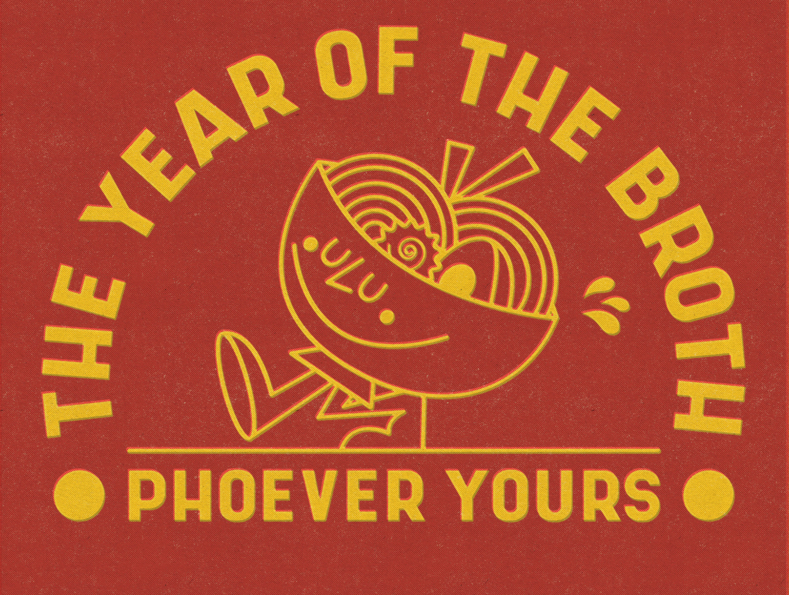 Pho Illustration by Nathan Hurst on Dribbble Pho Illustration