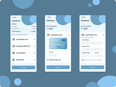 Checkout Page- Credit Card Daily UI 002